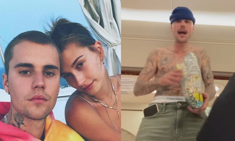 Esposa de Justin Bieber diz que cantor está passando por crise: "Está maníaco, sem dormir, quase não come e fala coisas sem sentido"; vídeo
