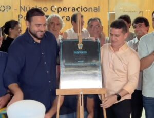 Manaus ganha 1º Núcleo da Guarda Municipal na Ponta Negra: ‘Vamos combater os assaltos’, diz prefeito David Almeida