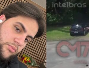 Veja momento em que Rafael Sabbá tenta sequestrar ex-namorada e espanca jovem em estacionamento no Vieiralves; vídeo
