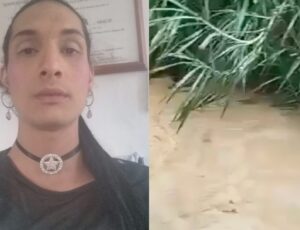 Maldade sem limites: jovem tr4ns teve braços e pernas quebr4das antes de ser jogada em rio para se af0gar; veja vídeo"