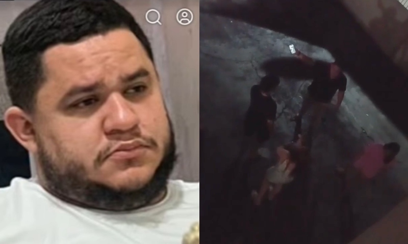 aiba quem é o homem que agrediu a esposa enquanto ela estava com bebê no colo em Manacapuru