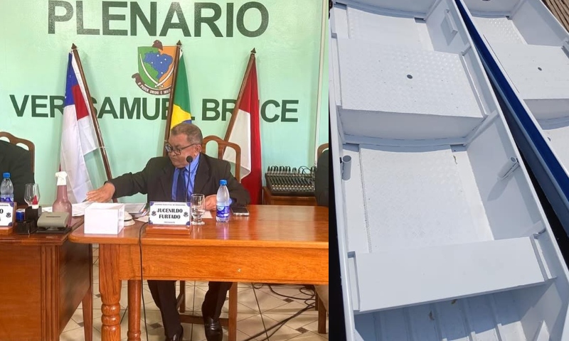 Câmara de Nhamundá gasta mais de R$ 130 mil com empresa de Manaus para locação de Barco e Voadeiras