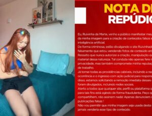 Ruivinha de Marte denuncia uso da imagem dela em conteúdos sexu4is falsos no OnlyFans criados por I.A