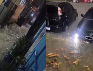 'Manaus debaixo d'água': forte chuva deixa vários bairros alagados durante a madrugada; veja vídeo