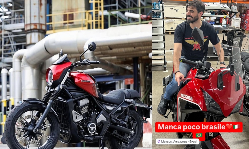 Fabricante italiana Moto Morini começa produção de motocicletas na Zona Franca de Manaus; veja vídeo