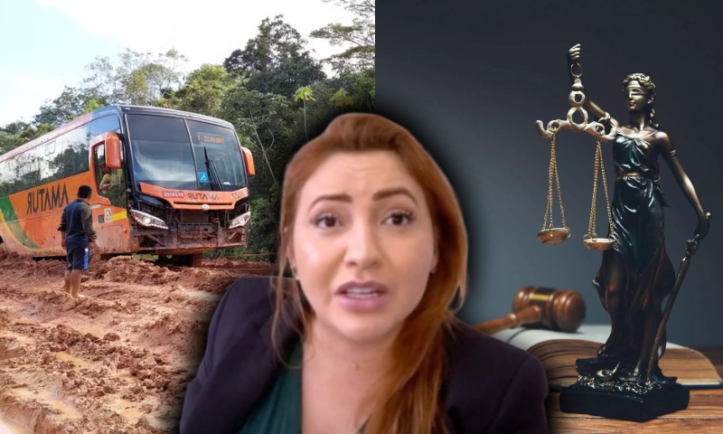'Blogueira contra a BR-319 perde mais uma': justiça condena Revista Cenarium por Fake News contra Cileide Moussallem