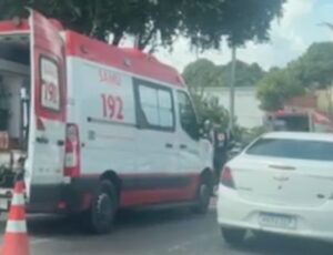 Urgente: paramédicos tentam ressuscitar homem acidentado no bairro Cidade Nova; veja vídeo
