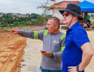 Prefeito David Almeida anuncia construção de novo conjunto habitacional com 576 moradias na avenida do Turismo