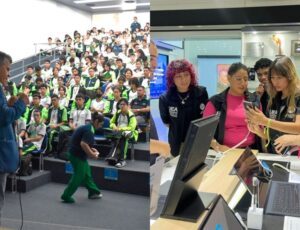 Iniciativa da Suframa aproxima ZFM de alunos da Fundação Matias Machline e da UEA
