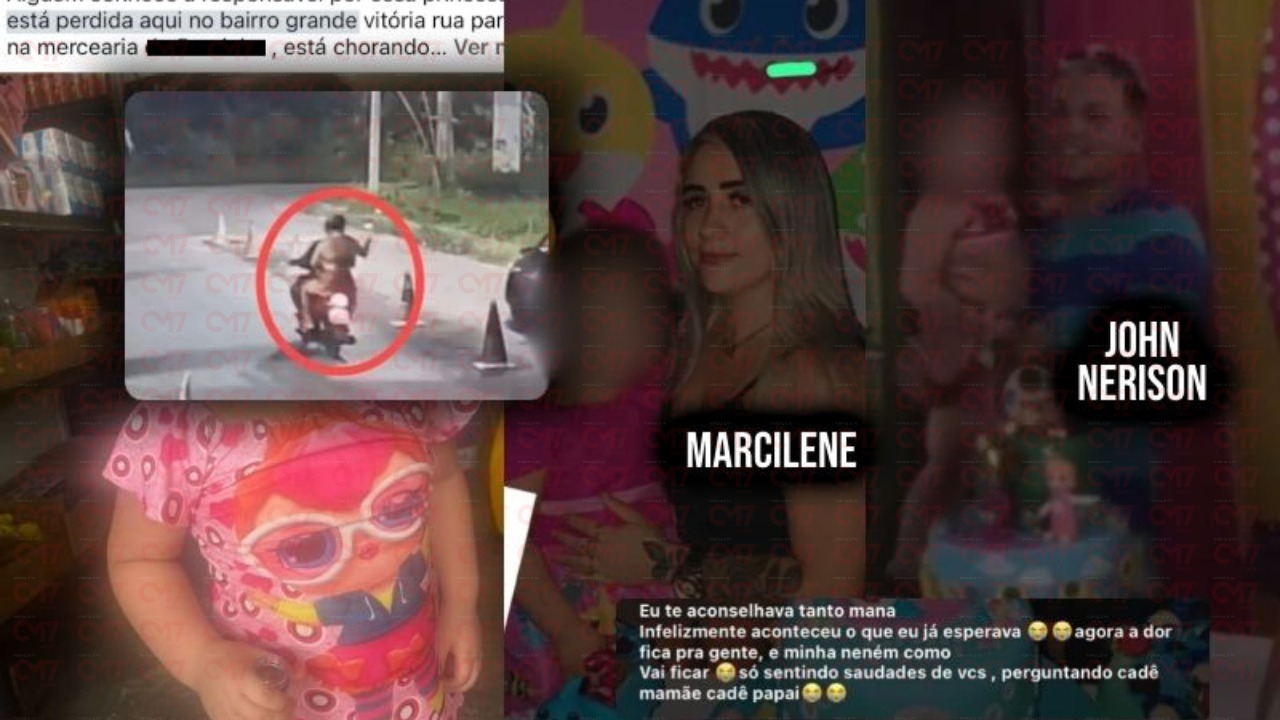 Exclusivo: Menina de 3 anos perdida no Grande Vitória é filha do casal executado por facção em Manaus; veja vídeo
