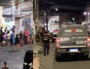 Urgente: tiroteio deixa baleados e mortos no bairro Santa Luzia, em Manaus; veja vídeo
