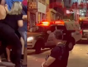 Mãe se desespera e chora ao ver filho assassinado no Santa Luzia; veja vídeo