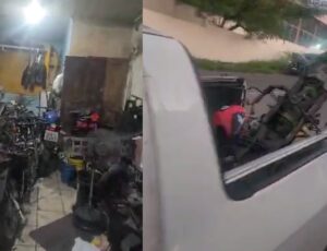 Crime sem Freios: oficina que desmancha motos roubadas é descoberta no bairro Cidade Nova, em Manaus; veja vídeo