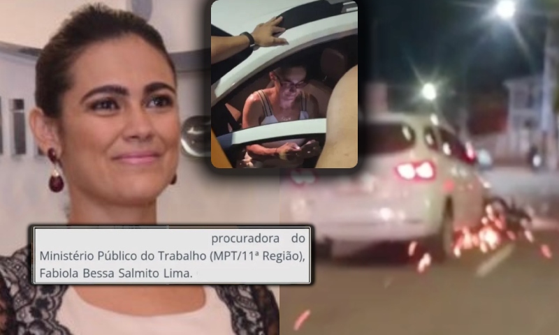 Saiba quem é a procuradora que arrastou moto de entregador por mais de 1,5 km em Manaus; veja vídeo
