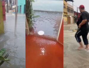 Moradores da Comunidade da Sharp voltam a sofrer com alagamentos; veja vídeos