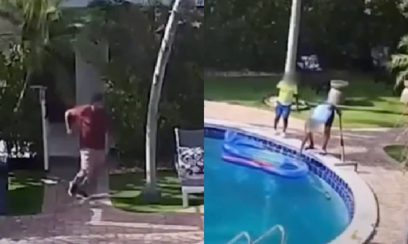 Coragem na hora certa: desconhecido escuta gritos e resgata menino de 6 anos de afogamento na Flórida; veja vídeo