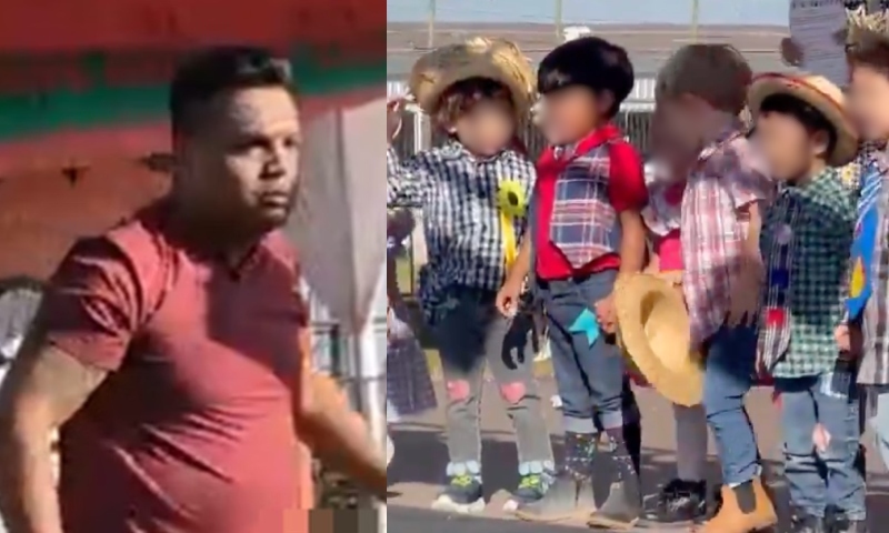 Homem agr1de cri4nça de 4 anos durante apresentação de Festa Junina; veja vídeo