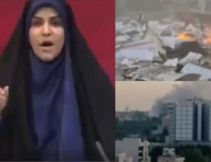 Israel bombardeia TV estatal do Irã quando apresentadora estava ao vivo; veja vídeo