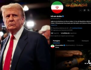 Irã debocha de Trump postando soldado fazendo 'carinho' em bomba nuclear; veja vídeo