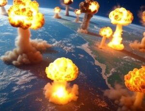 À beira do abismo: como uma guerra nuclear entre Irã, Israel e potências globais arruinaria a economia mundial