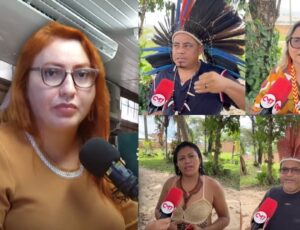 Cacique e advogados desmoralizam 100% Paula Litaiff: ‘Ela fez uma violência ao jornalismo e Fake News contra os indígenas’; veja vídeo
