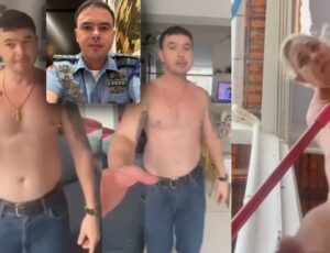 Major da PM agride a própria mãe e ela filma tudo: 'tu tá ficando doido?'; veja vídeo