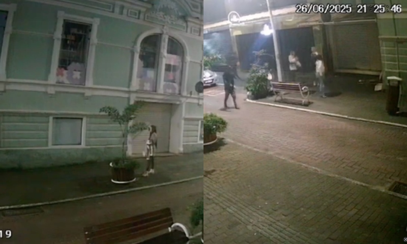 Assaltantes deixam mulheres traumatizadas: 'nunca mais ando de noite no Centro'; veja vídeo