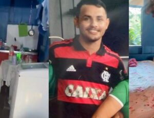 Pistoleiros invadem casa e matam jovem com a filha no colo na frente da família em Coari; veja vídeo