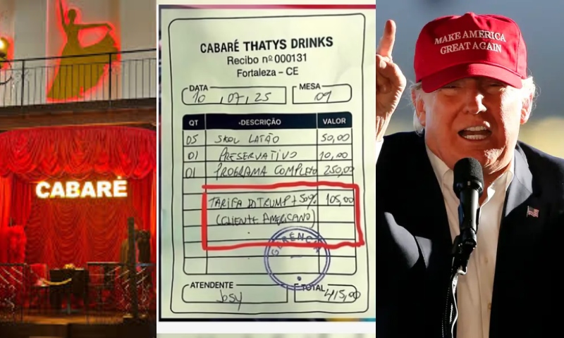 "Tarifa Trump": cabaré brasileiro começa a cobrar taxa de 50% contra turistas americanos; veja