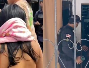 Mãe de bebê asfixiada em quitinete alugada em Manaus se cala diante da polícia; vídeo