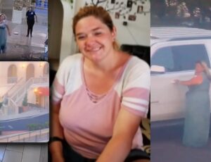 Tudo filmado: após quebrar tudo no hotel, mulher rouba arma de segurança e o pior acontece; veja vídeo