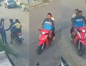Vulgo "Bono" e "Cleide" do Nova Cidade estão usando moto para fazer assaltos em Manaus; veja vídeo
