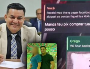 Vaza conversa de vereador casado de Coari com 'menina do job': “manda teu pix”