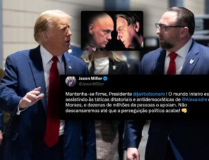 Conselheiro de Trump reage à ordem de Moraes contra Bolsonaro: “O mundo inteiro está assistindo”; veja vídeo