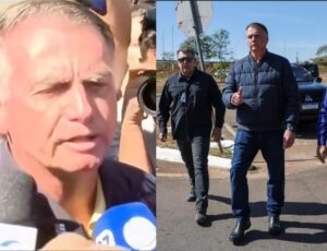 Bolsonaro nega narrativa de fuga e desabafa: “É uma suprema humilhação e a 4ª busca e apreensão em cima de mim”; veja vídeo