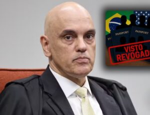 EUA revogam visto de Alexandre de Moraes e seus familiares após operação contra Bolsonaro