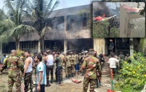 Cenas horríveis: avião da Força Aérea cai sobre escola, explode e mata dezenas de estudantes em Bangladesh; veja vídeo