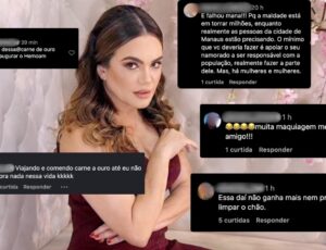 Alessandra Campelo tenta lacrar após comer 'Carne de Ouro' e é detonada pela população; veja