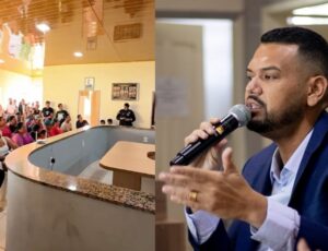 Prefeito Emerson Melo lidera audiência pública que busca soluções para Vila do Arumã e comunidades em risco em Beruri; veja vídeo