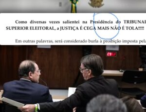 Juiz do Supremo comete erro de português em decisão que adverte Bolsonaro
