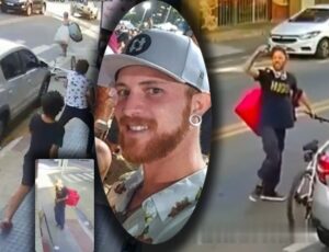 Saiba quem era o entregador esfaqueado pela sogra no meio da rua; veja vídeo