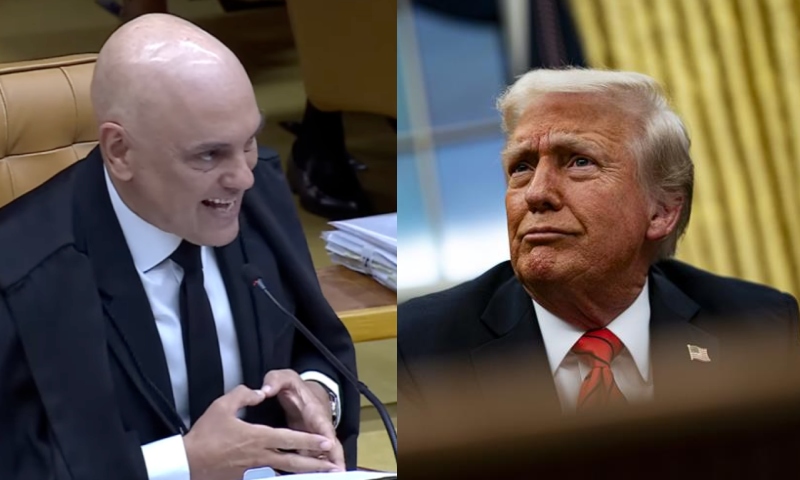 Alexandre de Moraes diz que vai 'ignorar sanções de Trump e que STF não se dobrará a ameaças'; veja vídeo