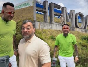 ‘Hoje a marretada vai no pior governador do Brasil’: Salazar detona Wilson Lima por atraso no HEMOAM; veja vídeo