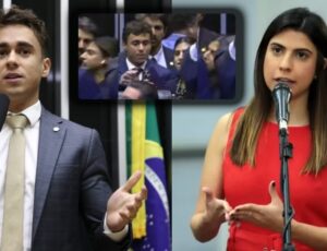 PL pede cassação de Camila Jara após agressão contra Nikolas Ferreira na Câmara; veja vídeo