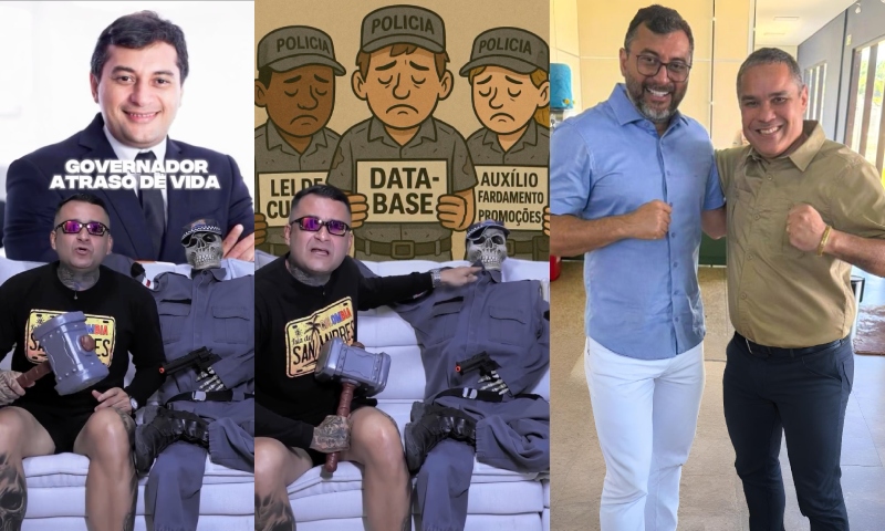 Sargento Salazar detona Wilson Lima e Coronel Vinícius: "cadê a promoção, a data base, auxílio fardamento, Lei de Cursos?"; veja vídeo