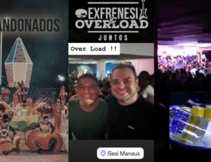 Roberto Cidade abandona Festival de Quadrilhas em Manicoré para ver show de Rock e Pagode no Sesi, em Manaus; veja vídeo