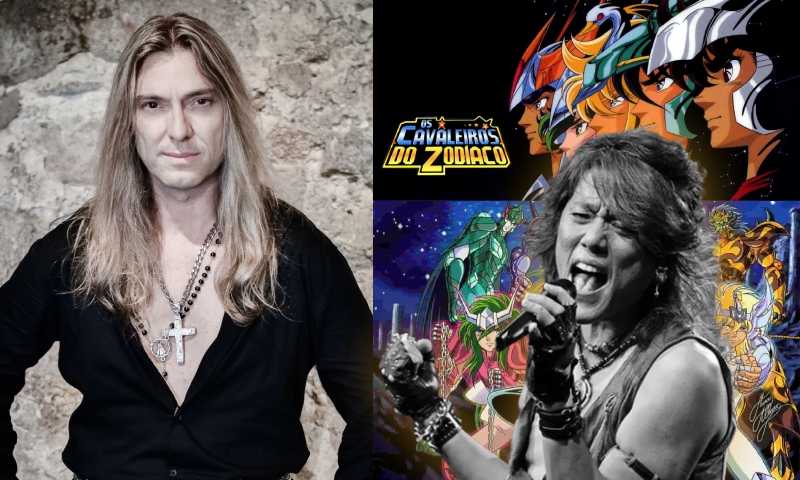 Edu Falaschi, cantor brasileiro de Cavaleiros do Zodíaco, lamenta a morte do vocalista Nobuo Yamada: "Hoje o céu silenciou"; veja vídeo