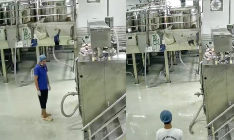 "Não deu tempo de reagir", diz trabalhador queimado por água fervente após defeito em máquina industrial; veja vídeo
