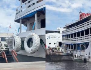 Mistério: corpo é achado em frigorífico de embarcação no porto de Manaus
