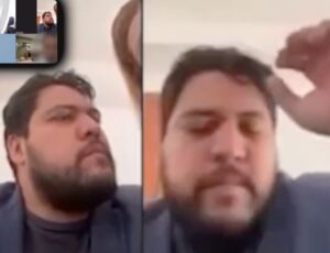Advogado leva tapa de mulher durante audiência online; veja vídeo